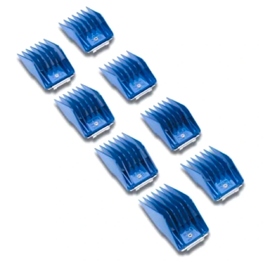ANDIS Dog Clippers 8 Piece Large Comb Set • NEW IN BOX